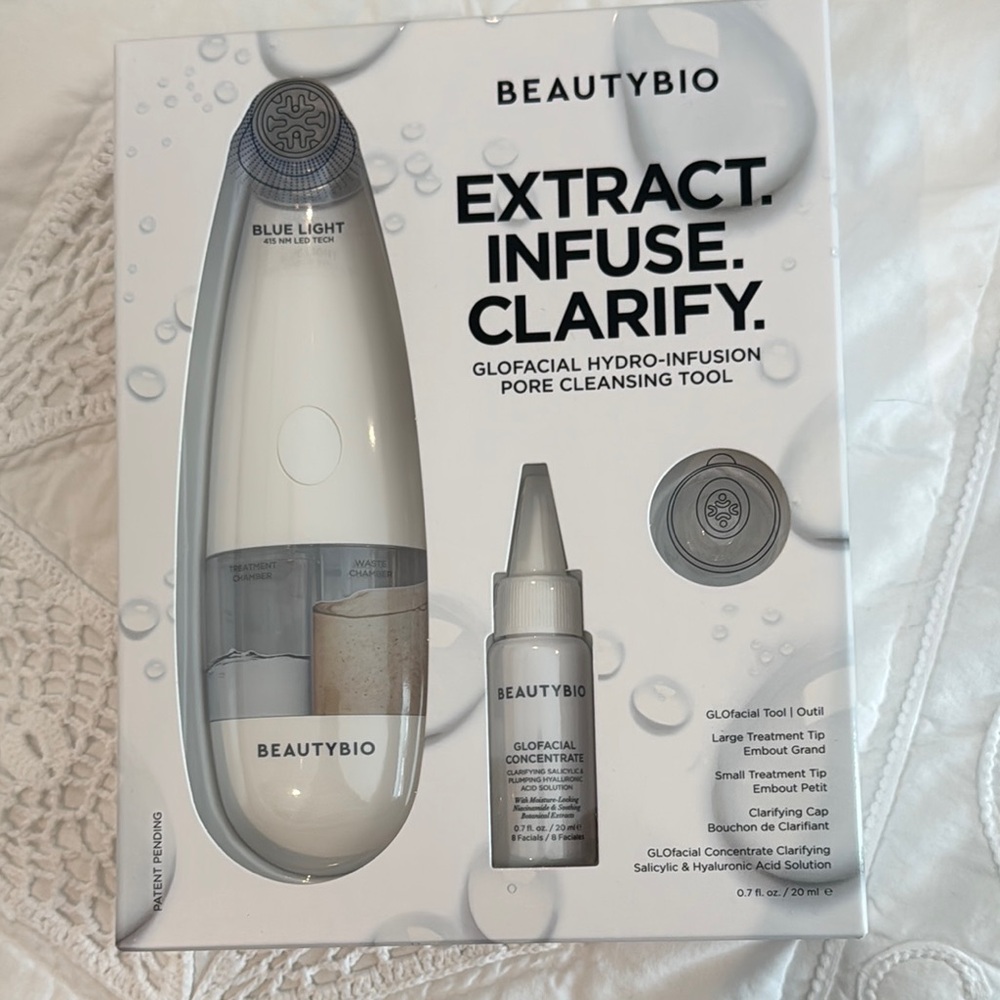BeautyBio GloFacial Hydro-Infusion Pore Cleansing Tool skincare